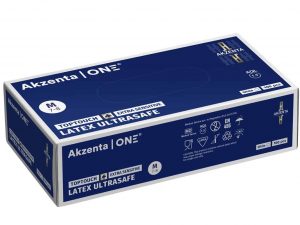 TOP TOUCH PLUS | LATEX | EXTRA SENSITIVE Untersuchungshandschuhe puderfrei, nicht steril 100 Stk. Dispenser