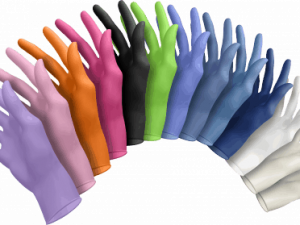 Akzenta TOP TOUCH PLUS | Nitril | ULTRASOFT + STYLE NITRIL HANDSCHUH puderfrei, nicht steril 100 Stk. Dispenser