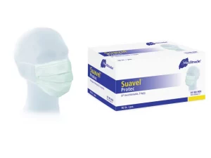 Suavel® Protec OP-MASKEN MIT ELASTISCHEN OHRSCHLAUFEN in 3 Versionen.