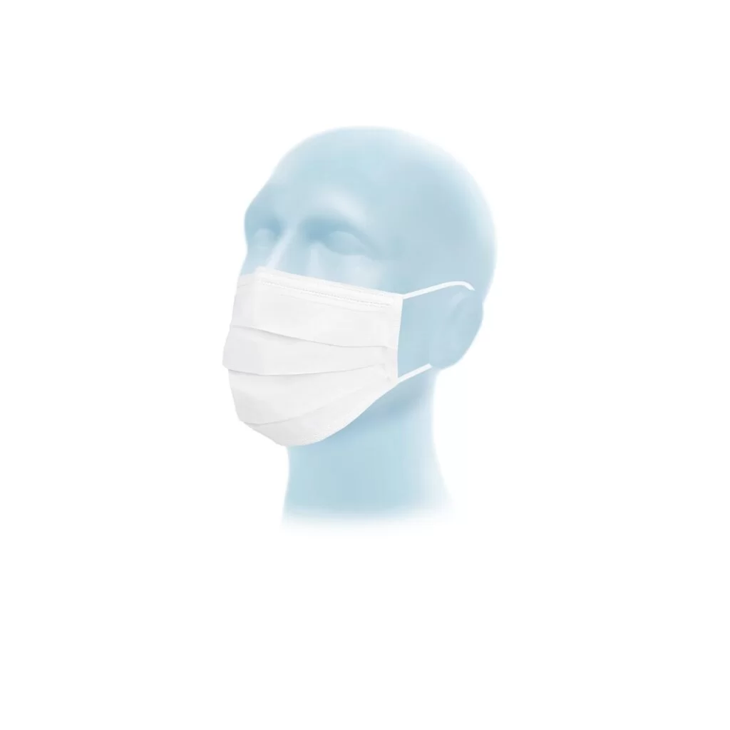 SUAVEL® Protec Plus MPS HOCHFILTRIERENDE OP-MASKE MIT ELASTISCHEN OHRSCHLAUFEN Karton a 20 x 50 Stück
