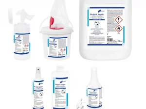 Medizid Rapid + Hochwirksame, gebrauchsfertige Schnelldesinfektion für alkoholbeständige Oberflächen und Gegenstände