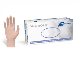 Vinyl® 2000 PF Untersuchungshandschuh aus Vinyl nicht steril, puderfrei, 100 Stk. Dispenser