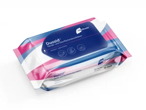 Duozid® Desinfektionstücher für Hände- und Flächendesinfektion 15 Pack/Karton