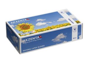 AKZENTA Sunflower Latexhandschuhe